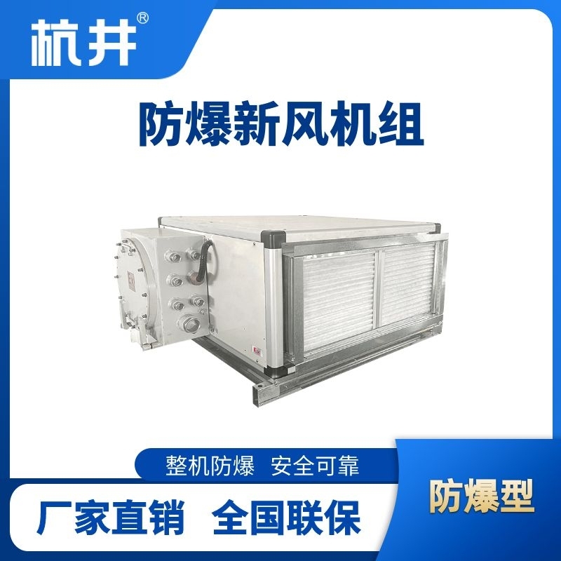 4000風(fēng)量臥式防爆新風(fēng)機(jī)組
